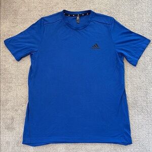 Adidas Men's Vibrant Blue Short Sleeve Tee